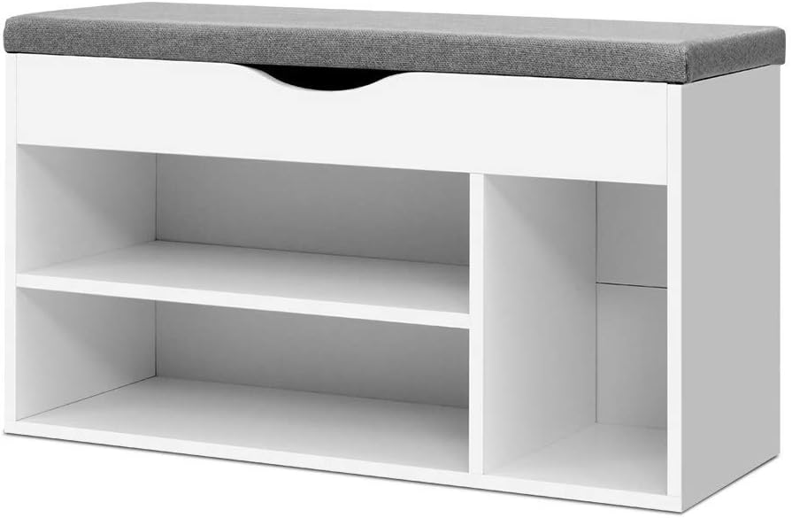 Artiss Shoe Rack Storage Bench Cabinet Box Drawer Organiser Shoes Shelf Drawers Organisers White Cupboard Hallway Home Decor Bedroom Furniture Display Wardrobe