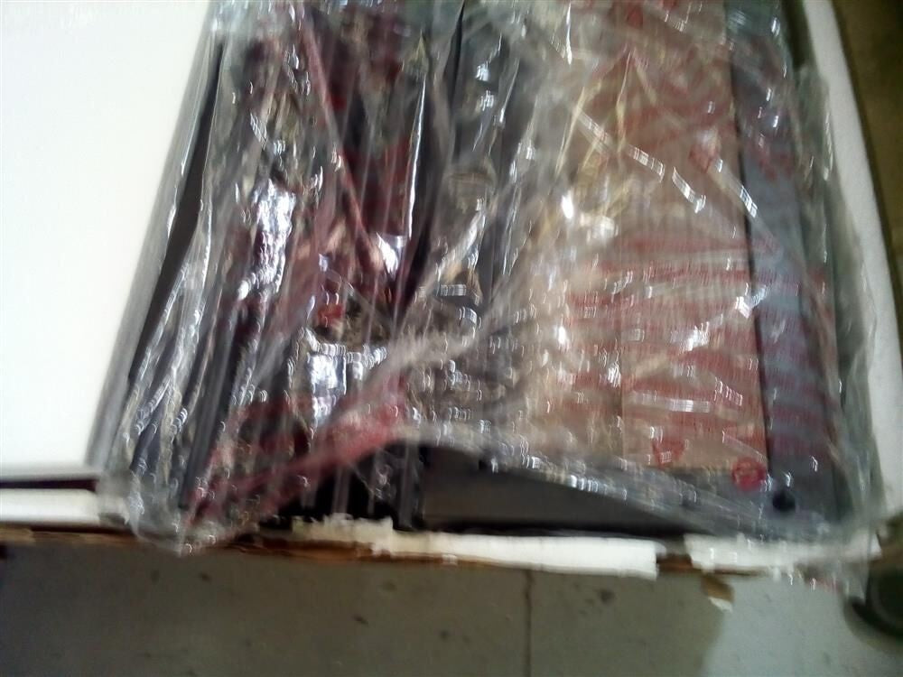 Artiss Bed Frame Double Size Metal Base Mattress Platform Foundation Black DANE