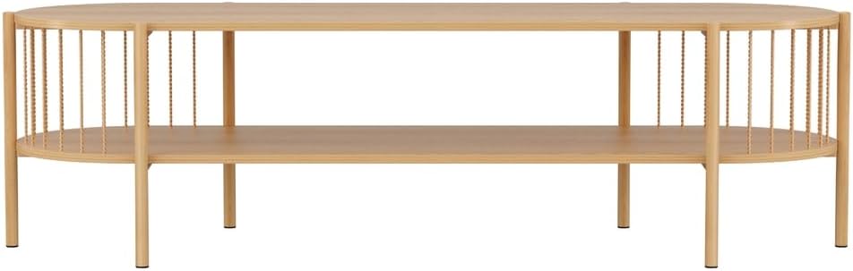 Artiss TV Unit, TV Cabinet with Storage Open Shelf, 148 cm Entertainment Unit for Living Room, Bedroom, Study Room, Backyard Pine