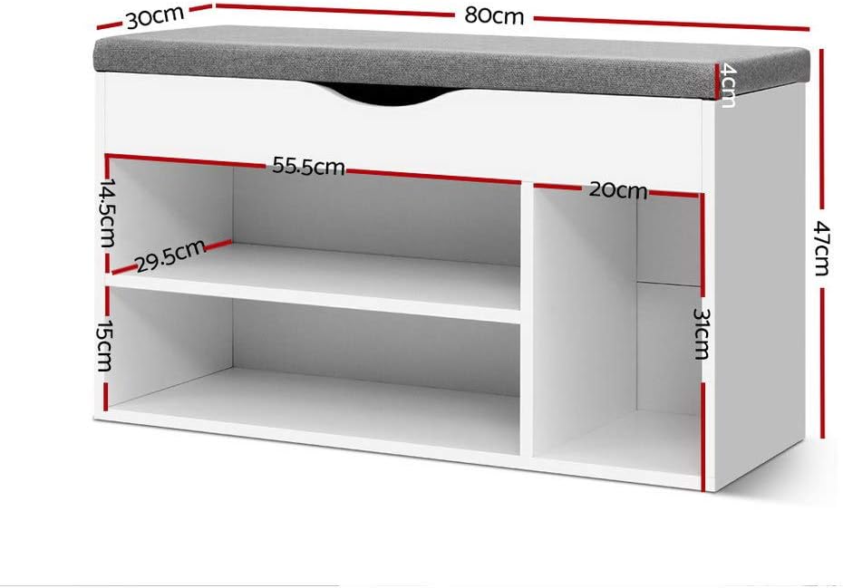 Artiss Shoe Rack Storage Bench Cabinet Box Drawer Organiser Shoes Shelf Drawers Organisers White Cupboard Hallway Home Decor Bedroom Furniture Display Wardrobe