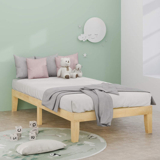 Zinus Double Bed Frame, Bamboo Wood Base Bedroom Furniture Wooden Home Timber Frame