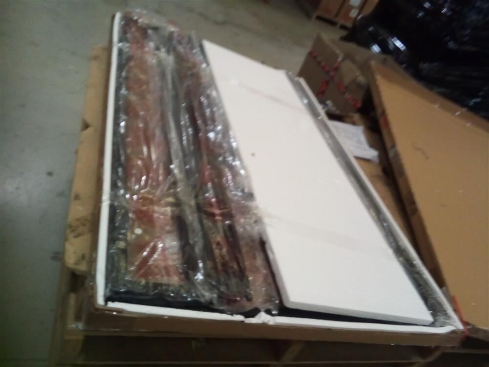 Artiss Bed Frame Double Size Metal Base Mattress Platform Foundation Black DANE